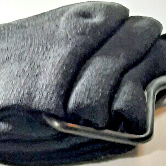 Men's ECCO 3 Pack Black Casual Socks Large New With Tags - Picture 6 of 6